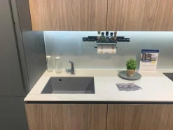 Online Cucina Metropolis moderna grigia lineare scontata 50% Cucine Lineari|Cucine Moderne