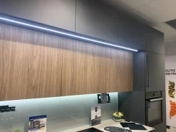 Online Cucina Metropolis moderna grigia lineare scontata 50% Cucine Lineari|Cucine Moderne