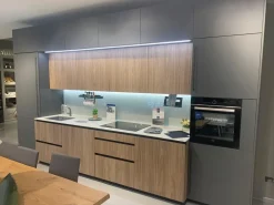 Online Cucina Metropolis moderna grigia lineare scontata 50% Cucine Lineari|Cucine Moderne