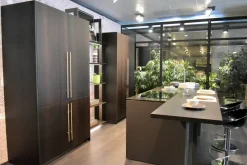 Cucina Metropolis natural con isola con un ribasso imperdibile^Stosa Sale