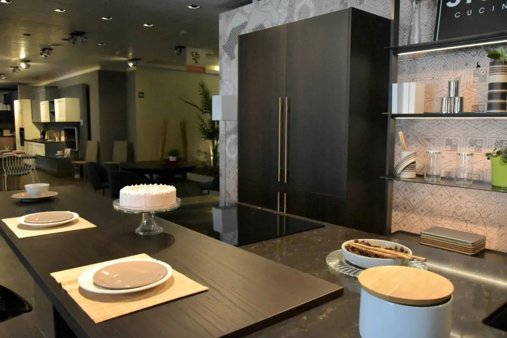 Cucina Metropolis natural con isola con un ribasso imperdibile^Stosa Sale