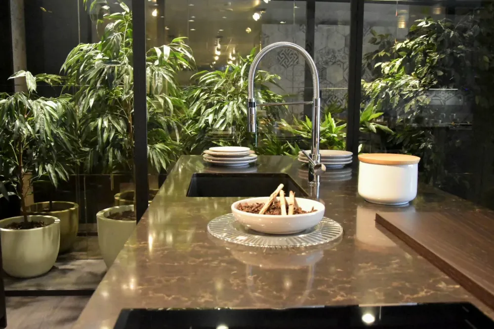 Cucina Metropolis natural con isola con un ribasso imperdibile^Stosa Sale