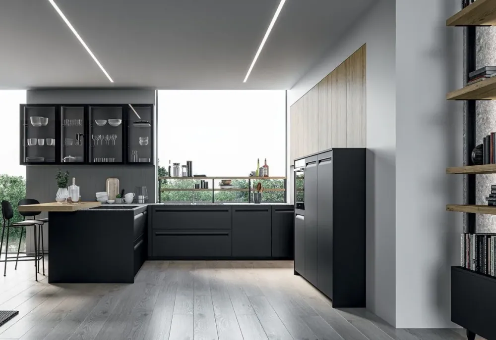 Arredo3 Cucina Mhid_maiocchi di in offerta -34%- Cucine Con Penisola|Cucine Design