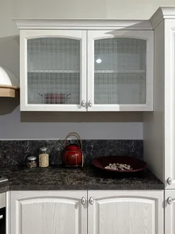 Clearance Cucina Mida classica bianca ad angolo scontata 50% Cucine Ad Angolo