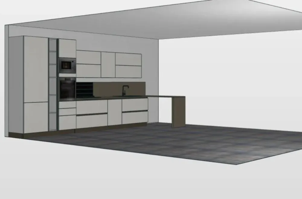 Outlet CUCINA lineare Lux pop SCONTATA Cucine Lineari|Cucine Moderne