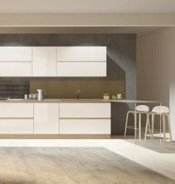Outlet CUCINA lineare Lux pop SCONTATA Cucine Lineari|Cucine Moderne