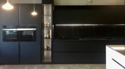 Online Cucina modello Atelier black new fenix - paolo biordi designer PREZZO SCONTATO 43% Cucine Lineari|Cucine Design
