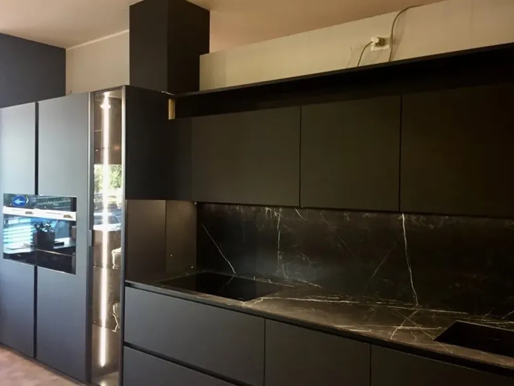 Online Cucina modello Atelier black new fenix - paolo biordi designer PREZZO SCONTATO 43% Cucine Lineari|Cucine Design
