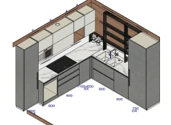 Cucina modello Boxi PREZZO SCONTATO 46% Cucine Ad Angolo|Cucine Moderne