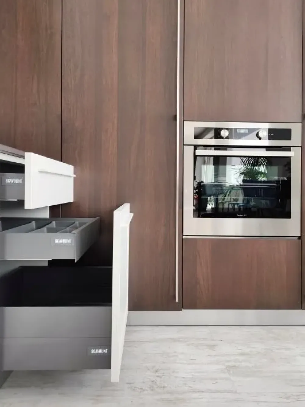 Scavolini Cucina modello Carattere PREZZO SCONTATO 59%- Cucine Con Penisola|Cucine Moderne