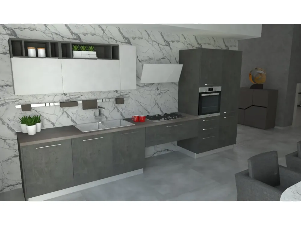 Discount Cucina modello Colibrì di Cucine Lineari|Cucine Moderne
