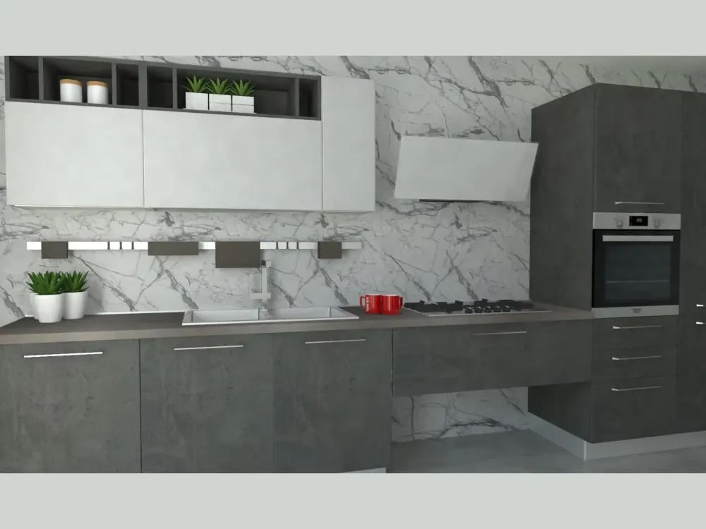 Discount Cucina modello Colibrì di Cucine Lineari|Cucine Moderne