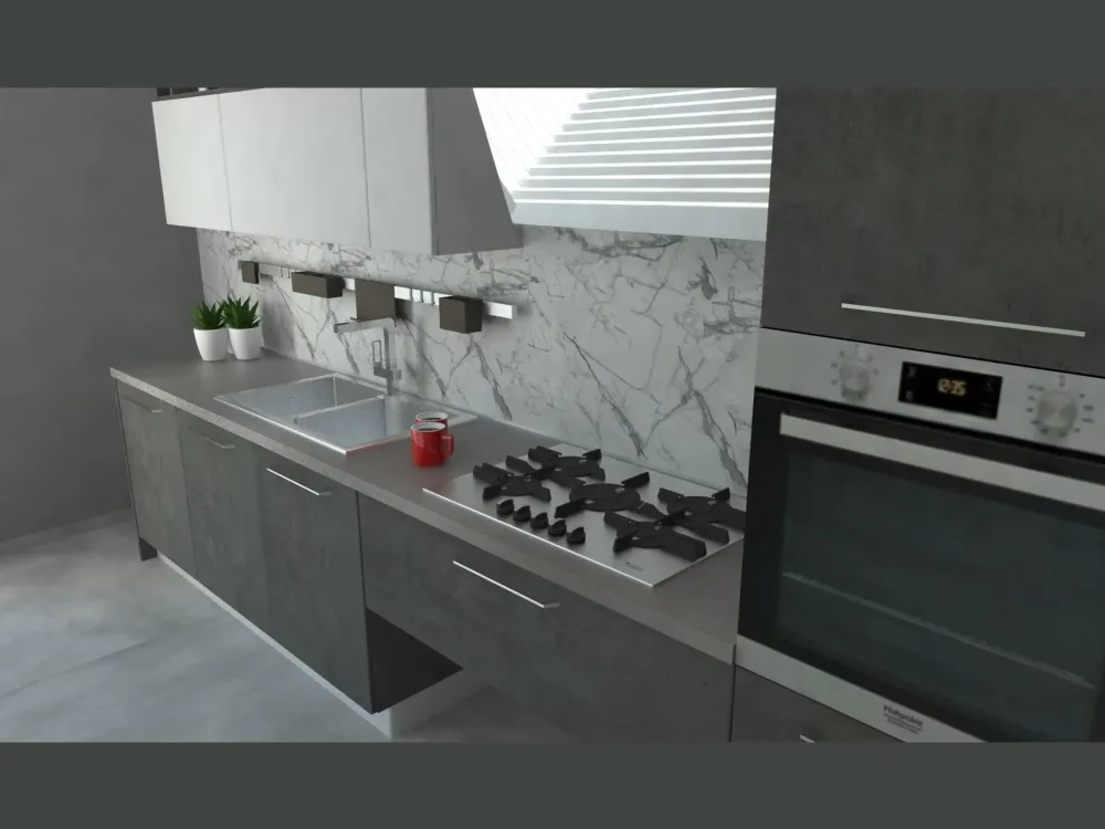 Discount Cucina modello Colibrì di Cucine Lineari|Cucine Moderne