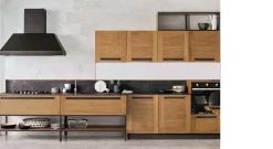 Cucina modello Cucina industrial legno frame con maniglia particolare PREZZO SCONTATO 50%^Collezione esclusiva Discount