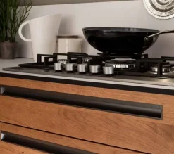 Cucina modello Cucina industrial legno frame con maniglia particolare PREZZO SCONTATO 50%^Collezione esclusiva Discount