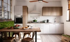 Cucina modello cucina shabby white easy ed effetto rovere PREZZO SCONTATO 42%^Collezione esclusiva Discount