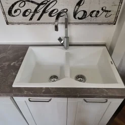 Cucina modello cucina shabby white easy ed effetto rovere PREZZO SCONTATO 42%^Collezione esclusiva Discount