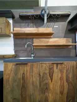 Cucina modello Cucina totla wood in vero legno PREZZO SCONTATO 58%^Nuovi Mondi Collection Clearance