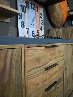 Cucina modello Cucina totla wood in vero legno PREZZO SCONTATO 58%^Nuovi Mondi Collection Clearance