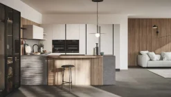 Hot Cucina modello Domino composizione 06 PREZZO SCONTATO 50% Cucine Con Penisola|Cucine Design