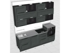 Sale Cucina modello Gea PREZZO SCONTATO Cucine Lineari|Cucine Moderne