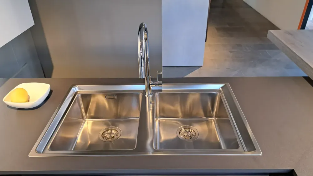 New Cucina Modello joy moderna bianca lineare scontata 51% Cucine Lineari|Cucine Moderne