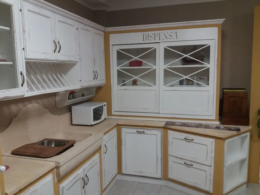 Artigianale Cucina modello Muratura PREZZO SCONTATO- Cucine Ad Angolo|Cucine Country