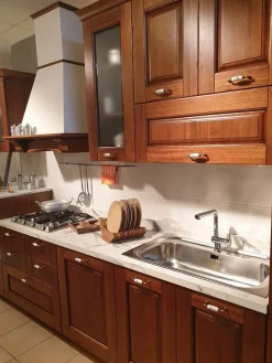 Best Cucina modello Nora legno PREZZO SCONTATO 50% Cucine Lineari