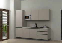 Gicinque Cucina modello 255promosmart2026 PREZZO SCONTATO 36%- Cucine Lineari|Cucine Moderne