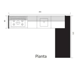 Cucina modello Riciclantica PREZZO SCONTATO 52%^Valcucine Outlet