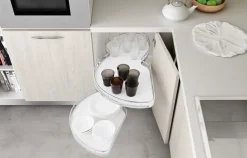 Cucina moderna ad angolo Anzimud 7 a prezzo scontato^Essebi New