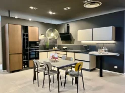 Cucina moderna ad angolo Jeometrica inside a prezzo ribassato^Scavolini New