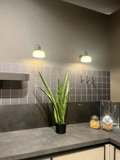 Cucina moderna ad angolo Jeometrica inside a prezzo ribassato^Scavolini New