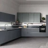 Cucina moderna ad angolo Laccata opaco a prezzo ribassato^Ar-Tre New