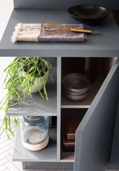 Cucina moderna ad angolo Laccata opaco a prezzo ribassato^Ar-Tre New