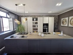 Sale Cucina moderna ad isola Bluna a prezzo scontato Cucine Ad Isola|Cucine Moderne