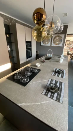 Sale Cucina moderna ad isola Bluna a prezzo scontato Cucine Ad Isola|Cucine Moderne