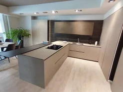 Cucina moderna altri colori con penisola Mh6^Modulnova