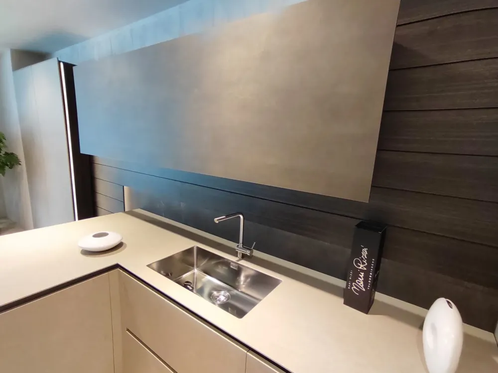 Cucina moderna altri colori con penisola Mh6^Modulnova