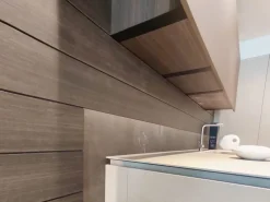 Cucina moderna altri colori con penisola Mh6^Modulnova