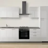 Scavolini Cucina moderna bianca lineare Sax in Offerta Outlet- Cucine Lineari|Cucine Moderne