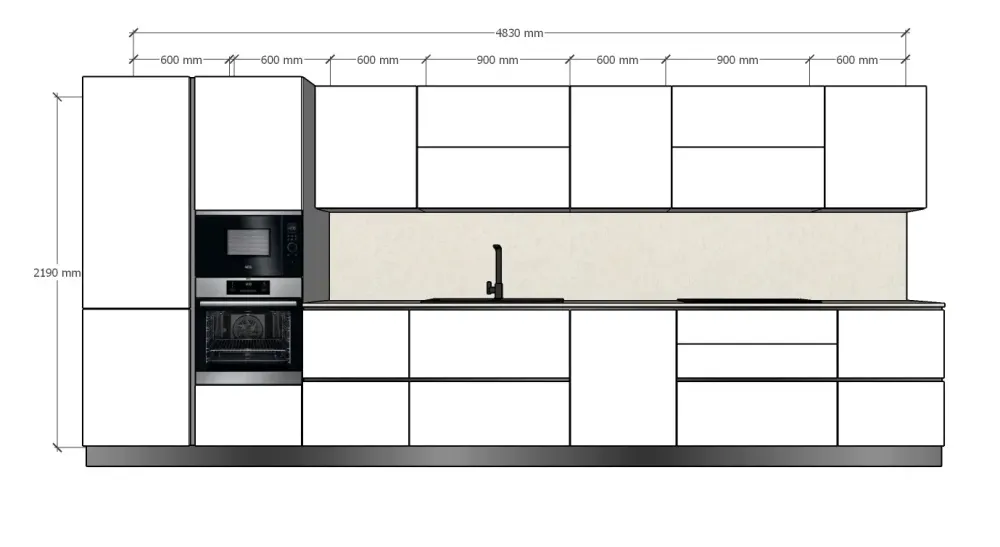 Sale Cucina moderna con isola Emporio a prezzo ribassato Cucine Ad Isola|Cucine Moderne
