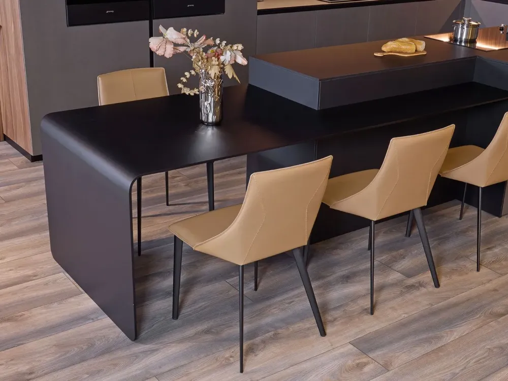 Diotti.com Cucina moderna con isola Alux 01 outlet a prezzo scontato- Cucine Ad Isola|Cucine Moderne