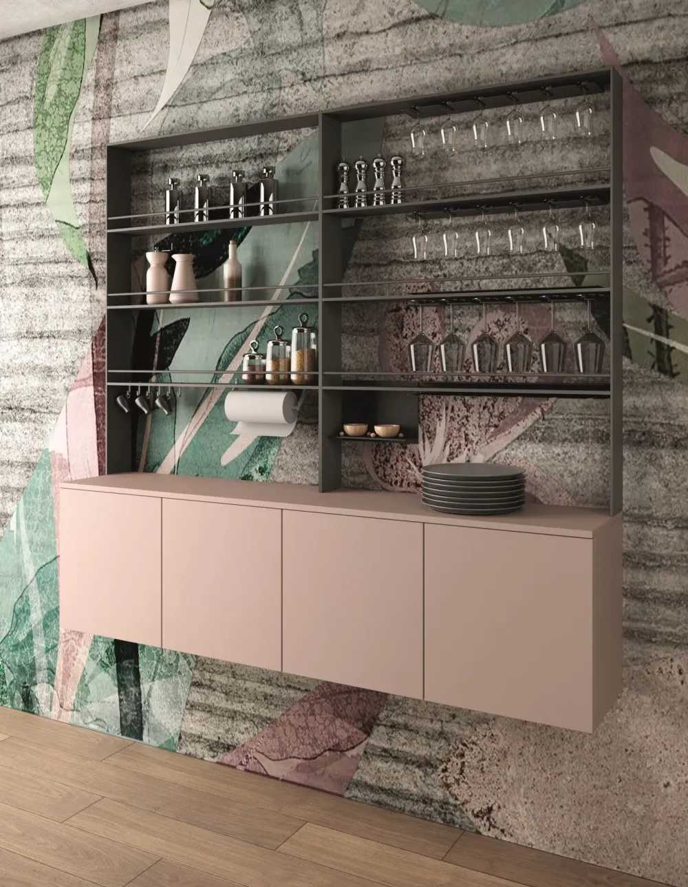 Hot Cucina moderna con isola Jazz a prezzo scontato Cucine Ad Isola|Cucine Moderne