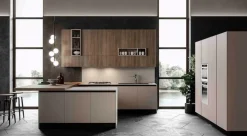 Arredo3 Cucina moderna con isola Round 5 a prezzo ribassato- Cucine Ad Isola|Cucine Moderne