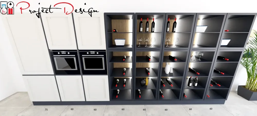 Arredo3 Cucina moderna con isola Meg a prezzo ribassato- Cucine Ad Isola|Cucine Moderne