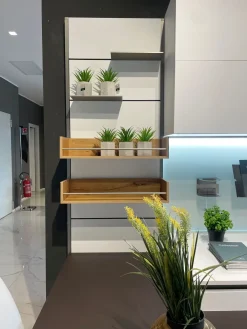 Cucina moderna con penisola Asia/kalì a prezzo scontato^Arredo3 Hot