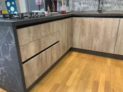 Outlet Cucina moderna con penisola Gaia oceano a prezzo scontato Cucine Con Penisola|Cucine Moderne