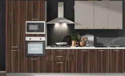 Cucina moderna lineare Cucina new smart cm 360 h 216 a prezzo ribassato^Artigianale Outlet