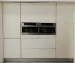 Artigianale Cucina moderna lineare U822 sonia a prezzo ribassato- Cucine Lineari|Cucine Moderne